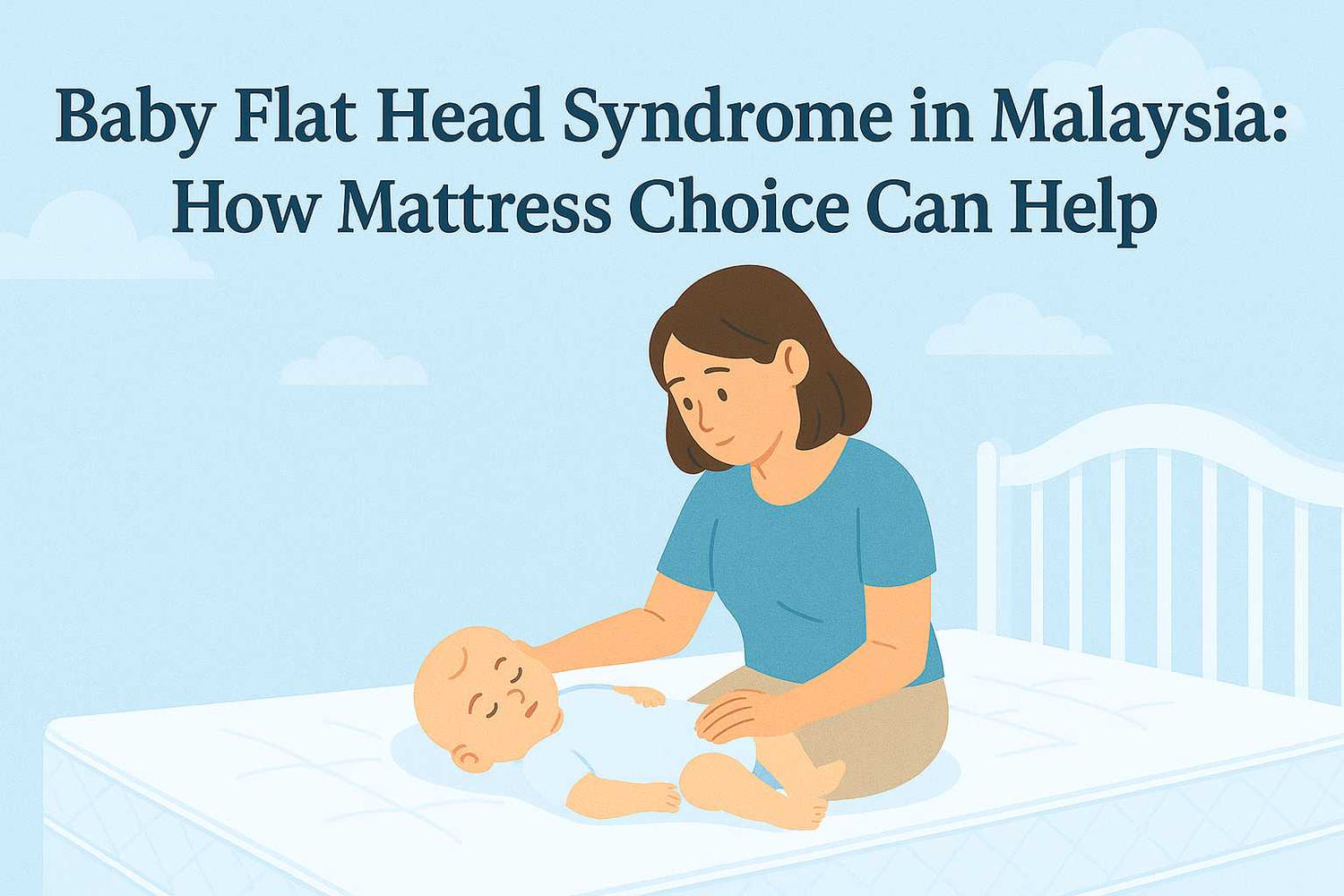 Baby Flat Head Syndrome in Malaysia: How Mattress Choice Can Help