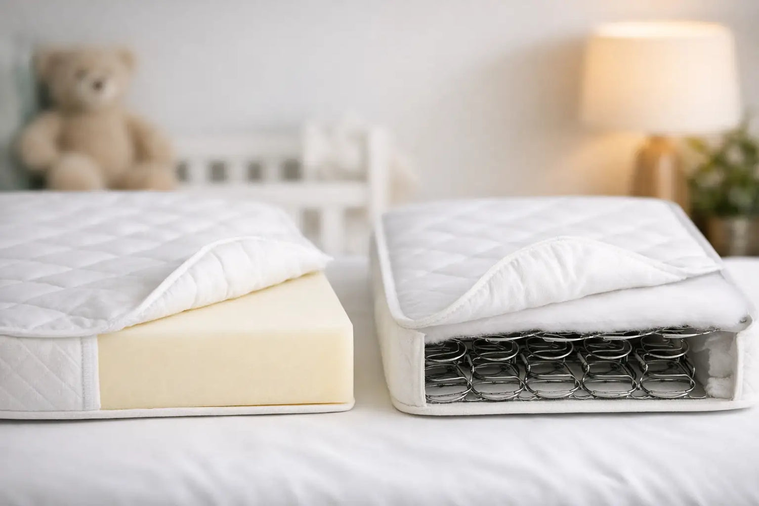 Foam vs Innerspring Crib Mattress