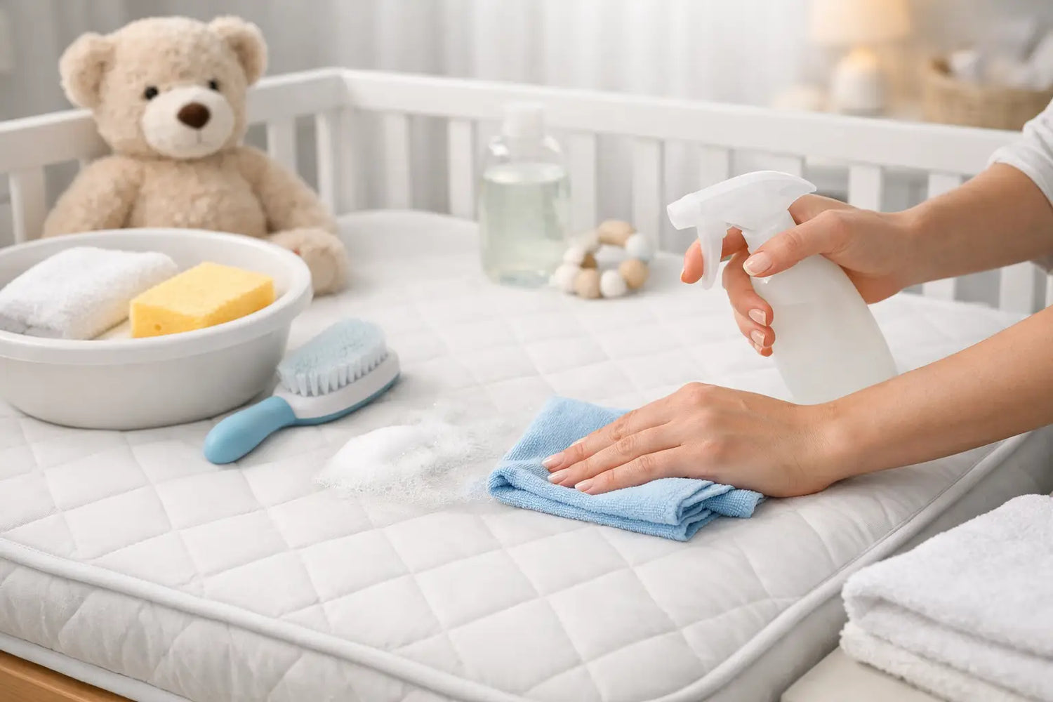 How to Clean Baby Mattress Safely