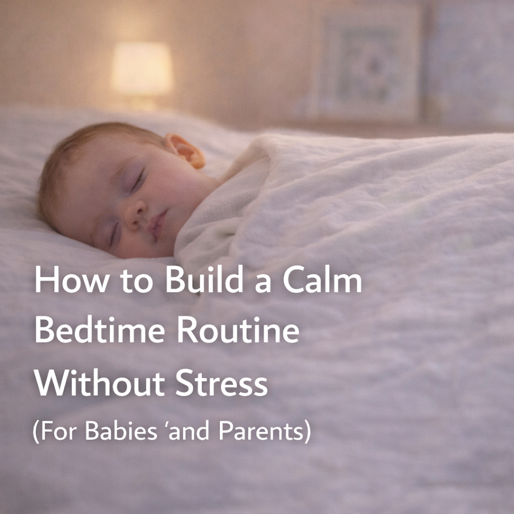 How to Build a Calm Bedtime Routine Without Stress (For Babies and Parents)