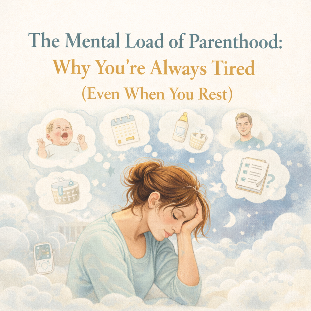 The Mental Load of Parenthood: Why You’re Always Tired (Even When You Rest)