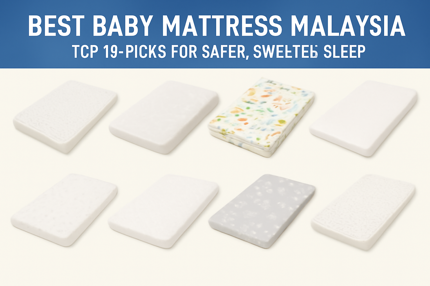 best baby mattress Malaysia: Top 10 picks for safer, sweeter sleep