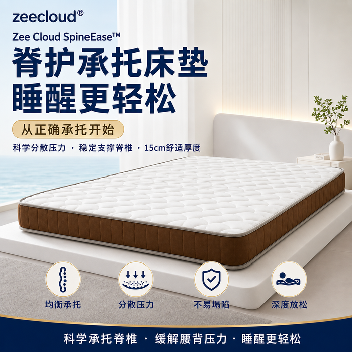 SpineEase™ Mattress  脊护承托床垫 (PRE-ORDER only)