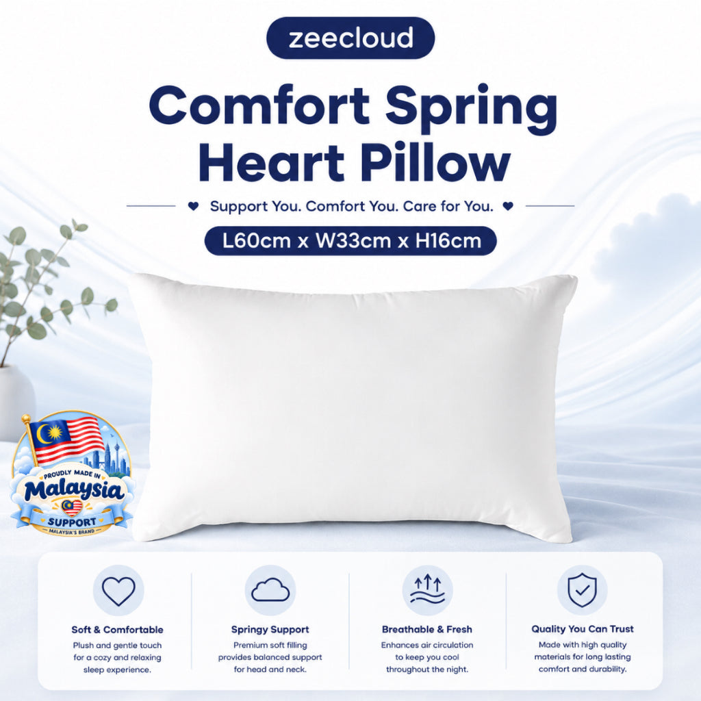 Soft Heart Pillow listing image 1